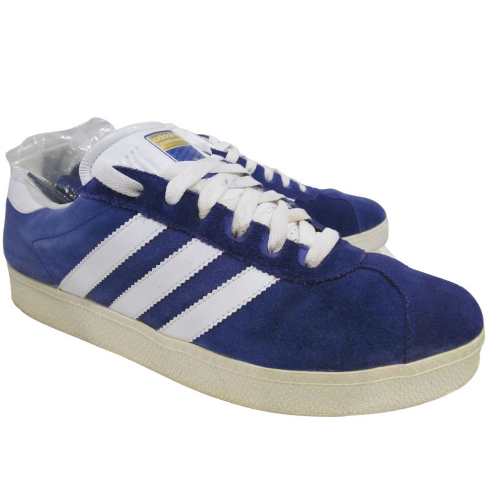 ADIDAS Originals 902055 Mens Leather Gazelle Skate SNEAKERS SHOES Lace-Up Sz 13